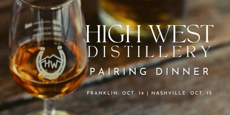 High West Whiskey Dinner
